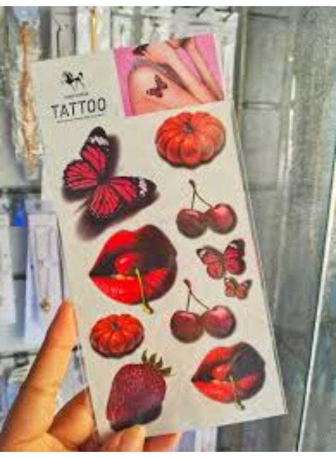 Large 3D Temporary Tattoo Stickers for Women - Image 2